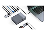 HyperDrive GEN2 14-In-1 Thunderbolt 3 Docking Station, 1-7/10”H x 5-1/10”W x 3-1/2”D, Gray, HDG2TB314-US 1 thumbnail image