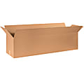 Partners Brand Long Corrugated Boxes, 48" x 12" x 12", Kraft, Pack Of 10