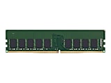 Kingston 16GB DDR4 SDRAM Memory Module - For Server, Desktop PC - 16 GB (1 x 16GB) - DDR4-2666/PC4-21300 DDR4 SDRAM - 2666 MHz - CL19 - 1.20 V - ECC - Unbuffered - 288-pin - DIMM - Lifetime Warranty