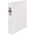 Avery® Economy View 3-Ring Binder, 1 1/2" Round Rings, White 1 thumbnail image