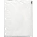 Sparco Vinyl Ring Binder Pocket, 8' x 10", Clear 1 thumbnail image