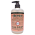 Mrs. Meyer's Clean Day Liquid Hand Soap, Geranium Scent, 12.5 Oz Bottle