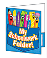 Scholastic 2-Pocket Folder, My Schoolwork, 9" x 12"