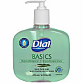 Dial Basics Liquid Hand Soap, Floral Scent, 16 Oz, Green