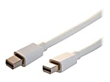 Comprehensive - DisplayPort cable - Mini DisplayPort (M) to Mini DisplayPort (M) - 6.6 ft - molded - white 1 thumbnail image