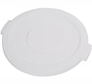 Carlisle Bronco Waste Container Lid, 1-1/4"H x 23"W x 20"D, White 1 thumbnail image