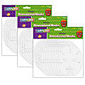 Creativity Street Paper Die-Cut Masks, 10-1/2" x 8-1/4", Dimensional, 40 Masks Per Pack, Bundle Of 3 Packs 1 thumbnail image