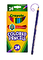 Crayola® Color Pencils, Assorted Colors, Box Of 24 Color Pencils