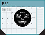 2025-2026 Willow Creek Press Academic Monthly Desk Pad Calendar, 22" x 17", Modern, July 2025 To June 2026, 55120 1 thumbnail image