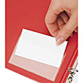 Cardinal® HOLDit!® Business Card Pockets, Top Loading, 3 3/4" x 2 3/8", Pack Of 10
