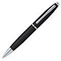 Cross® Calais™ Ballpoint Pen, Medium Point, 0.7 mm, Black Barrel, Black Ink