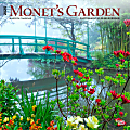 2025 BrownTrout Monet's Garden Monthly Plastic-Free Square Wall Calendar, 12" x 12", Home and Garden, January to December 2025, 9781975477431 1 thumbnail image