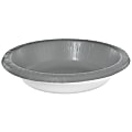 Amscan Paper Bowls, 20 Oz, Silver, 20 Bowls Per Box, Case Of 5 Boxes 1 thumbnail image