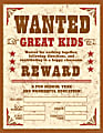 Scholastic Practice Chart, Wild West Wanted, 17" x 22"