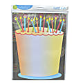 Gartner Studios® Stationery Sheets, Birthday Cake, 8 1/2" x 11", Pack Of 40