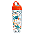 Tervis NFL All-Over Water Bottle With Lid, 24 Oz, Miami Dolphins 1 thumbnail image