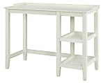 Ameriwood™ Home Eleanor 39"W Single Pedestal Computer Desk, White