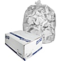 Genuine Joe 0.6 mil Trash Bags, 33 gal, 33"H x 40"W, Clear, 500 Bags 1 thumbnail image