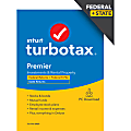 TurboTax Desktop Premier 2020 Federal Efile + State (Windows) 1 thumbnail image