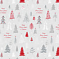 Custom Full-Color Gloss Finish Wrapping Paper, Standard Roll, 7' x 29-1/4", Christmas Or Holiday Festive Forest 1 thumbnail image