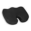 Mind Reader Memory Foam Seat Cushion, 2-3/4"H x 13-1/2"W x18"D, Black 1 thumbnail image