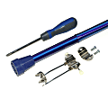 Switch Sticks® Retractable Ice Grip For Canes And Crutches, Silver 1 thumbnail image