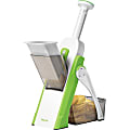 Starfrit® Pump'N'Slice Chopper And Slicer, Green/White