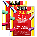 Sargent Art® Artist Square Chalk Pastels, Landscape Colors, 24 Per Pack, 2 Packs