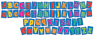 Scholastic ABC Letters Display, 18" x 24" 1 thumbnail image