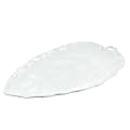 Martha Stewart Fine Ceramic Platter, 19”, White