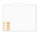 Russell & Hazel Standard File Folders, 11-3/4" x 9-3/4", White, Pack Of 12 Folders