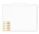 Russell & Hazel Standard File Folders, 11-3/4" x 9-3/4", White, Pack Of 12 Folders 1 thumbnail image