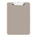 Sparco Plastic Clipboard With Flat Clip, 8 1/2" x 11", Smoke 1 thumbnail image