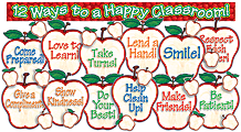 Scholastic Apples Bulletin Board Set, 18" x 24" 1 thumbnail image