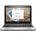 HP Chromebook 11 G5 Laptop, 11.6" Screen, Intel Celeron N3060, 4 GB Memory, 16 GB Hard Drive, Chrome OS 1 thumbnail image