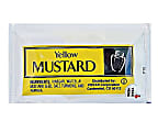 Vistar Mustard Single-Serve Packets, 0.16 Oz, Pack Of 200