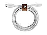 Belkin DuraTek Plus - USB cable - 24 pin USB-C (M) to USB (M) - 4 ft - white 1 thumbnail image