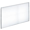Azar Displays Wall-Mount U-Frame Acrylic Sign Holders, 17" x 22", Clear, Pack Of 10 1 thumbnail image