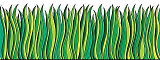 Scholastic Bulletin Board Accents, Grass, 9" x 24" 1 thumbnail image