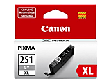 Canon® CLI-251XL Gray High-Yield Ink Tank, CLI-251G XL