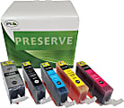 IPW Preserve Remanufactured Black And Photo Black And Cyan, Magenta, Yellow Ink Cartridge Replacement For Canon® 225, 226, Pack Of 5 1 thumbnail image