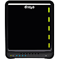 Drobo Drobo 5D DAS Array - 5 x HDD Supported - 20 TB Supported HDD Capacity - 6 x SSD Supported - Serial ATA/600 Controller - RAID Supported - 5 x Total Bays - 5 x 3.5" Bay - Desktop 1 thumbnail image