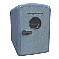 Frigidaire® EFMIS199 1 Cu-Ft. 9-Can Mini Fridge Cooler, Denim Door 1 thumbnail image