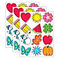 Creative Teaching Press Designer Cut-Outs, 10", Seasonal Accents, 12 Per Pack, Set Of 3 Packs