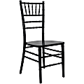 Flash Furniture Advantage Wood Chiavari Chair, Black 1 thumbnail image