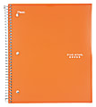 Five Star® Notebook, 8 1/2" x 11", 1 Subject, College Ruled, 100 Sheets, Assorted Colors (No Color Choice)