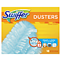 Swiffer® Dry Sweeping Cloth Refills, Unscented, 9 1/2" x 7 5/8", Pack Of 18 Cloths