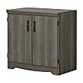 South Shore Farnel 2-Door 33"W Storage Cabinet, Gray Maple 1 thumbnail image