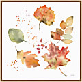 Amanti Art Falling Leaves I by Katrina Pete Framed Canvas Wall Art Print, 22”H x 22”W, Maple 1 thumbnail image