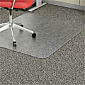 Lorell® Economy Studded Chair Mat, 46" x 60" 1 thumbnail image